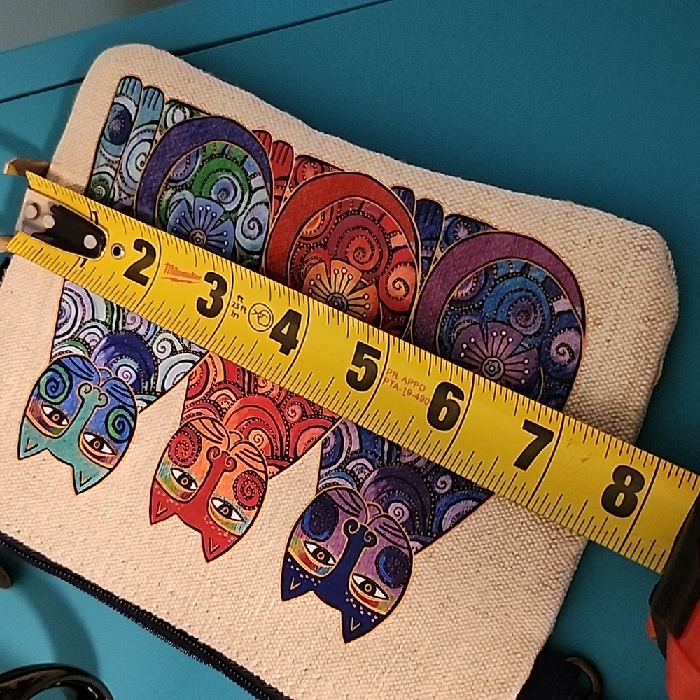 Laurel Burch Cosmetic Bag And Matching Mug - Picture 8 of 9
